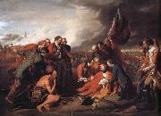 Benjamin West The Death of General Wolfe France oil painting artist